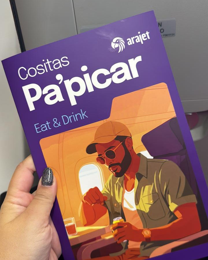 como é vopar arajet - menu