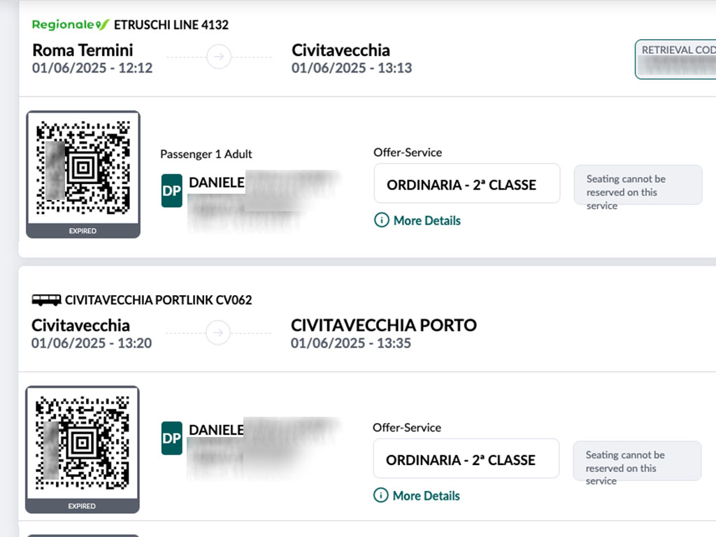 Como ir de Roma para Civitavecchia