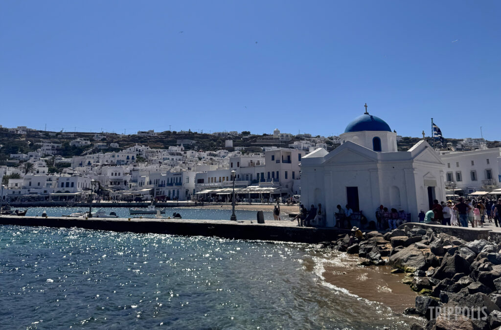 cruzeiro pelo mediterrâneo mykonos